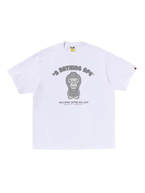 A BATHING APE® graphic T-shirt White 002TEL801301M