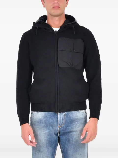 C.P. Company Goggles-detail zip-up hoodie Black 19CMKN245A110149M999