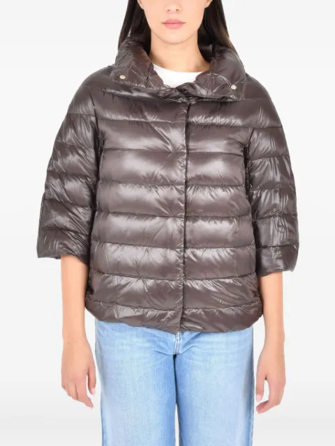 Herno Aminta padded jacket Brown PI0043DIC12017