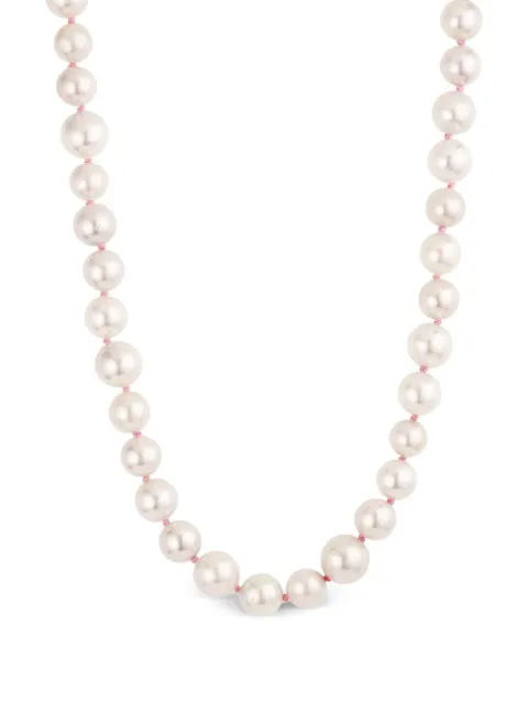 Leigh Maxwell 18K yellow gold pearl necklace Gold LMBD092WSSPK