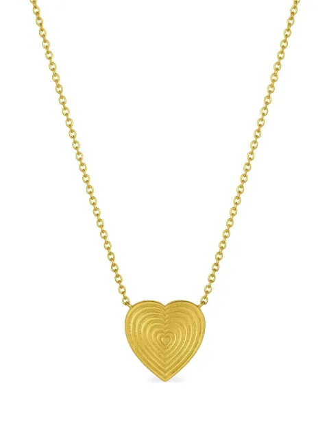 Leigh Maxwell 18K yellow gold Heart necklace Gold LMN188