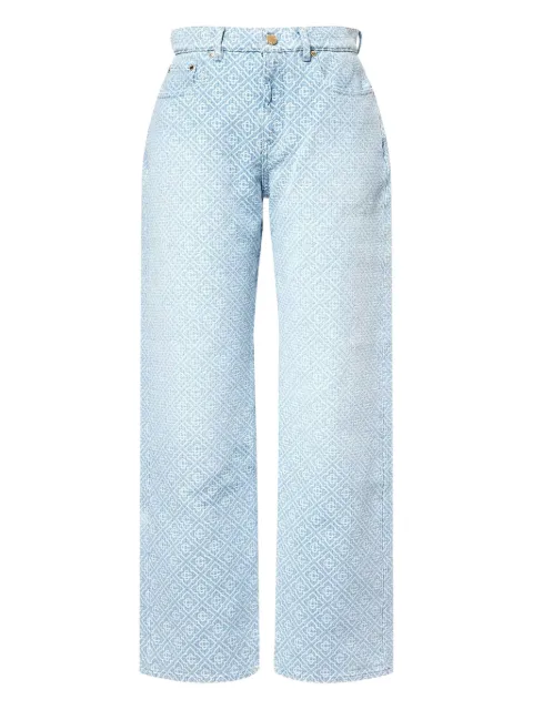 Casablanca patterned jeans Blue WPF25TR27801