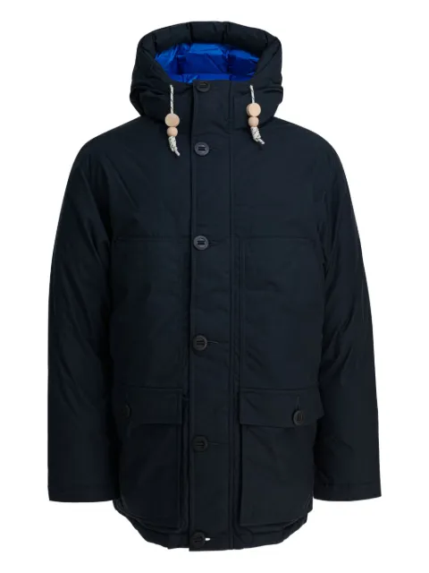Mammut buttoned hooded parka Blue 10130423000829