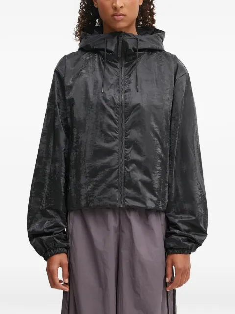 Rains Lohja W3T1 hooded zip-up jacket Black 15780