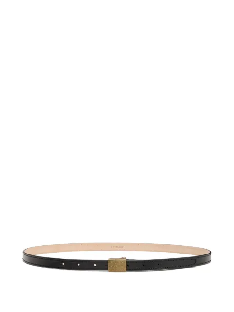 LEMAIRE clip belt 15mm in leather Black AC1146LL0055
