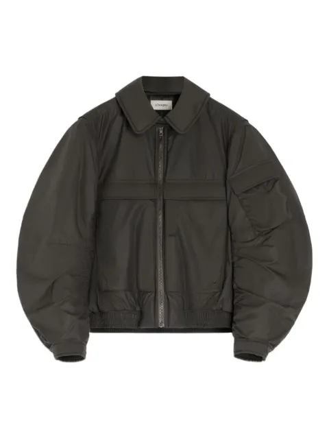LEMAIRE detachable-collar puffer jacket Brown OW1153LF1301