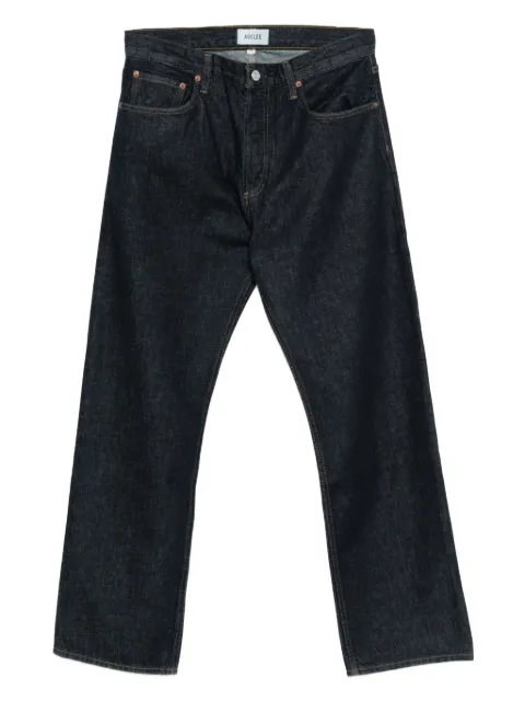 AGOLDE pocketed denim straight-leg jeans Blue A7031601