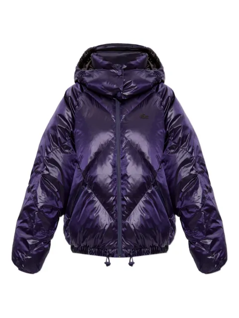Lacoste hooded puffer jacket Purple BF5326