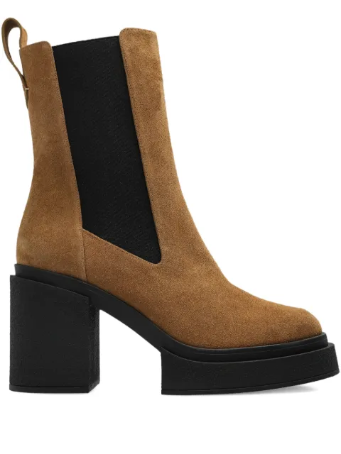 Nodaleto 100mm suede Chelsea boots Brown NO45030A22090