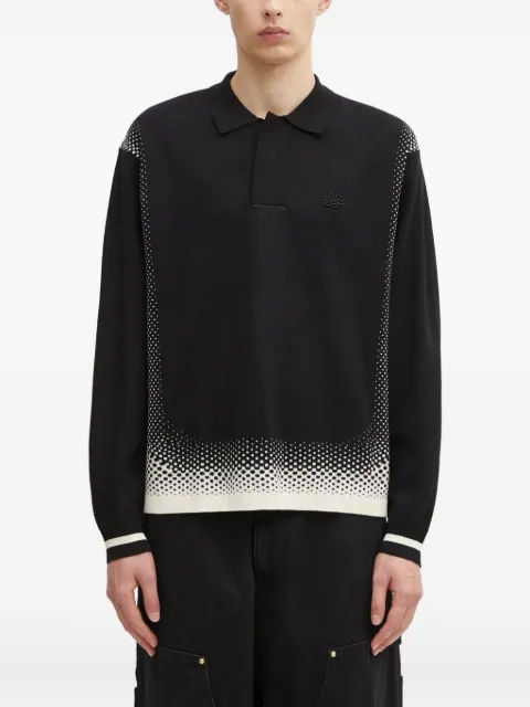 Filling Pieces long-sleeves polo shirt Black 422571500243