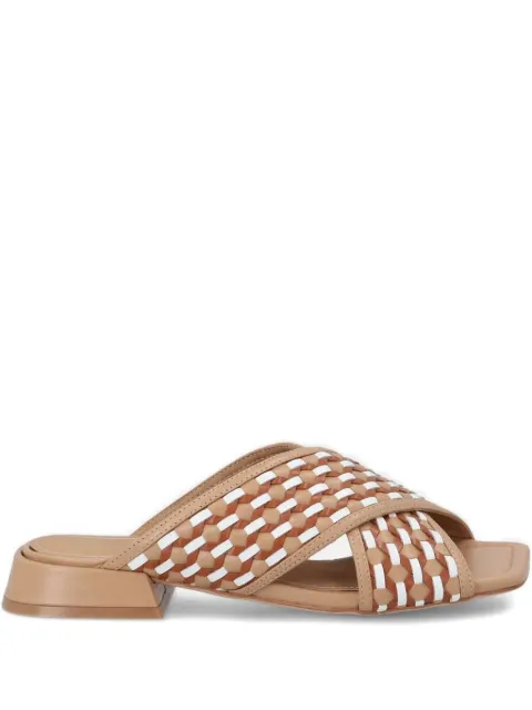 Bruno Premi woven crossover sandals Brown BL1701XGRAC2