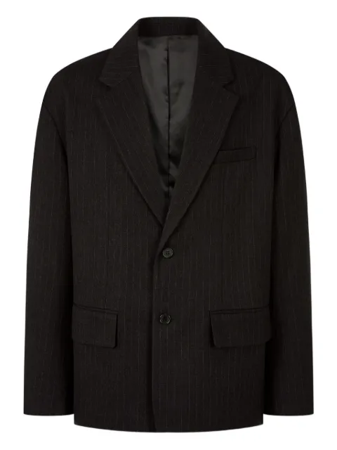 TOMBOY striped-pattern blazer Black 9155412560
