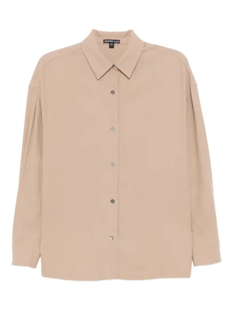 James Perse button-up blouse Neutrals WTWT3219