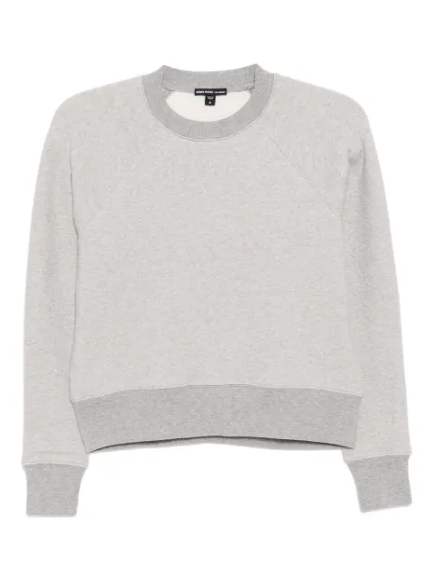 James Perse cozy fleece sweatshirt Grey WVNS3236