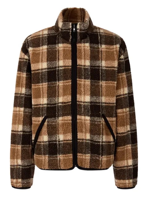 TOMBOY checked-pattern jacket Brown 9155413302