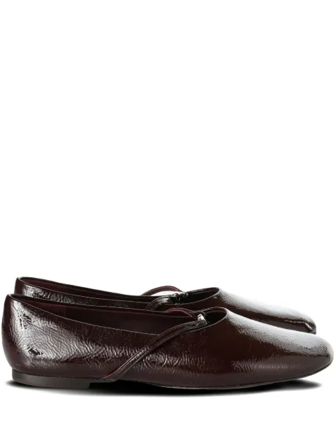 Tory Burch leather ballet flats Brown 178209