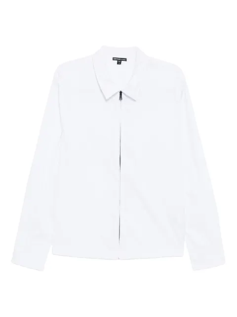 James Perse zip-up shirt White MCPE3758