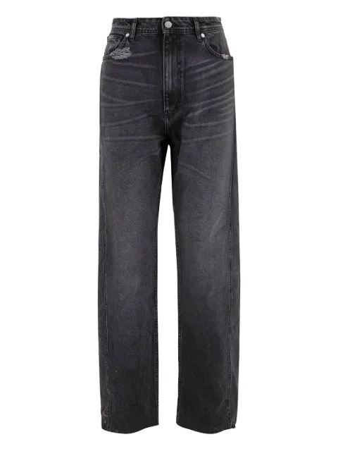 44 LABEL GROUP distressed Trousers Black B0030621FA577P710