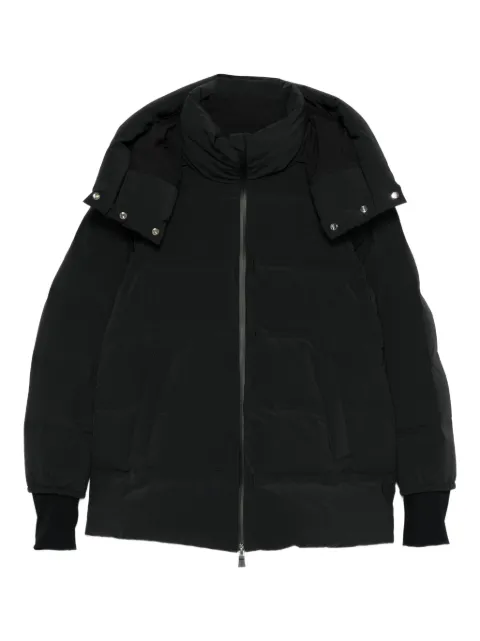 Herno hooded zip-up jacket Black PI002093D12590SZ
