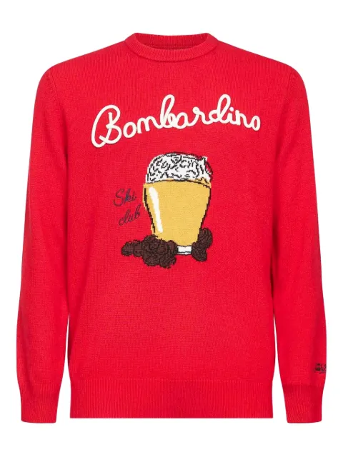 MC2 Saint Barth long-sleeve crew-neck sweater Red HER000102894I