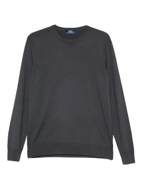 Fedeli cashmere top Grey MU005701