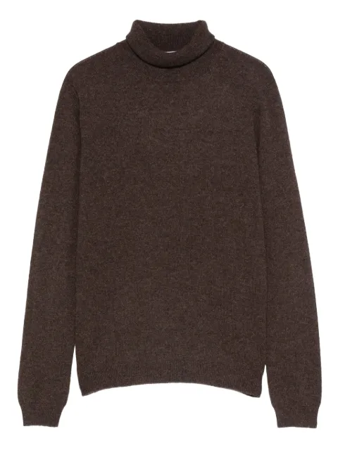 Barba roll-neck sweater Brown 1550254513