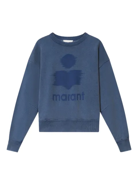 MARANT ÉTOILE Mobyli logo sweatshirt Blue SW0011FAC1M04E