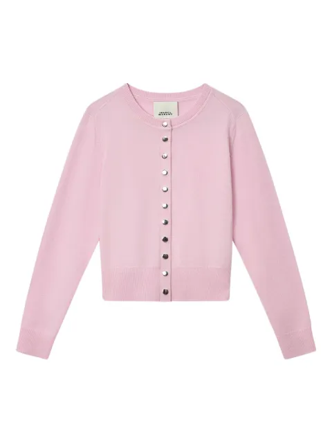 ISABEL MARANT Idesia cardigan Pink CA0101FAB1L07I