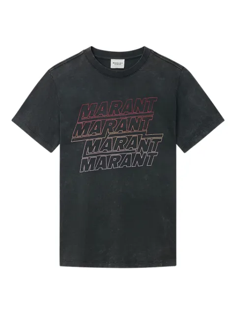 MARANT ÉTOILE Zoeline T-shirt Black TS0147FAB1N09E