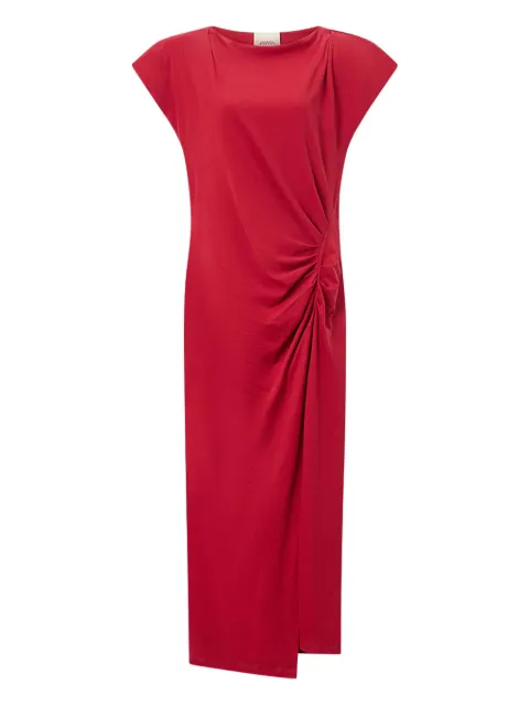 ISABEL MARANT Nadela nadela long jersey dress Red RO0307FAA1N41I