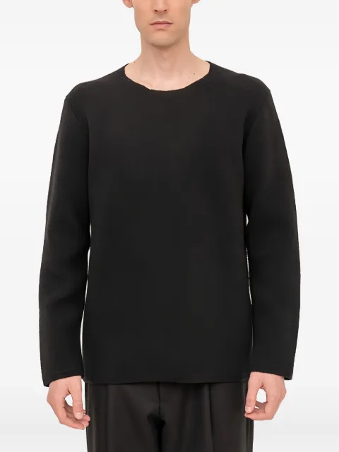 Comme des Garçons Homme Plus crew-neck sweater Black PPN011W25