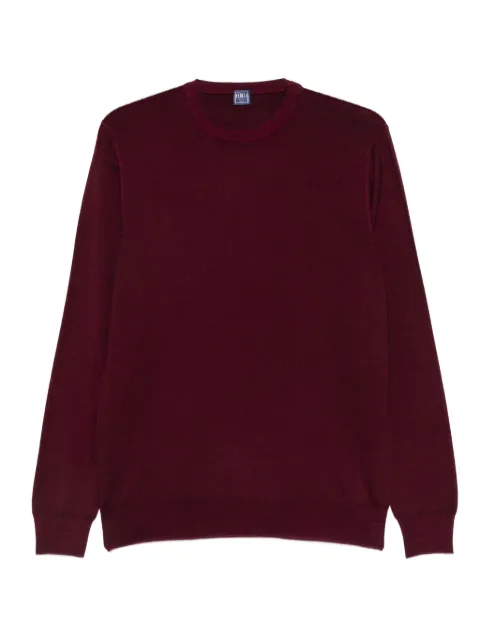Fedeli crew-neck jumper Red MU0F7023