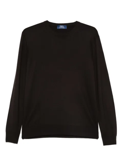Fedeli cashmere top Brown MU005701
