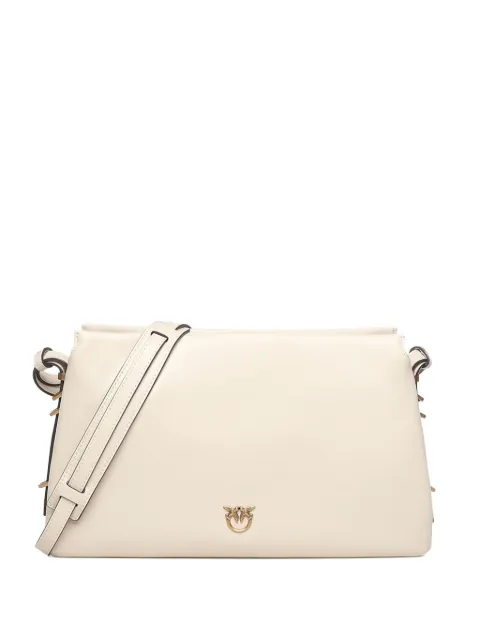 PINKO logo-plaque shoulder bag Neutrals 105161A0QOZ14Q