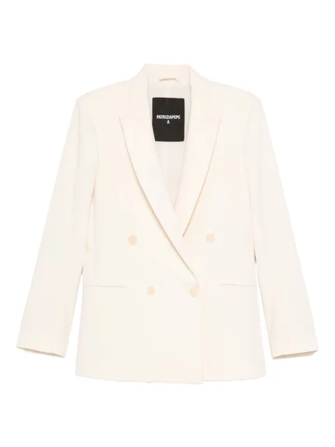 Patrizia Pepe double-breasted jacket White 2S1543A498W405