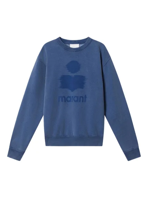MARANT Mikoy logo-print sweatshirt Blue SW0029HAC1M01H