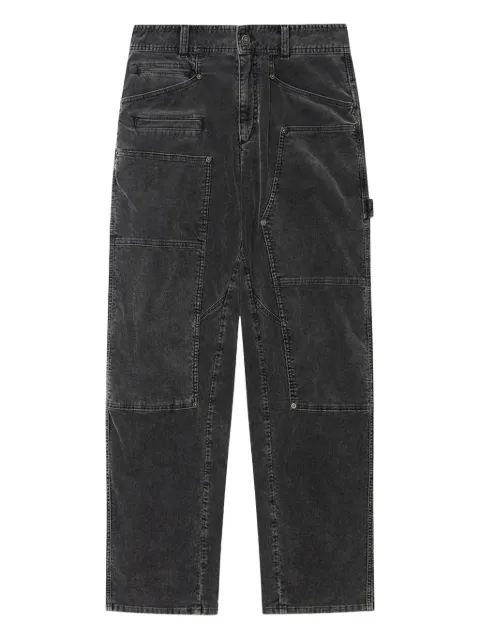 MARANT ÉTOILE Lois panelled jeans Black PA0472FAC1G02E