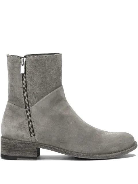 Officine Creative Lison 066 zipped boots Grey LISON066CACHEMIREQUARZO