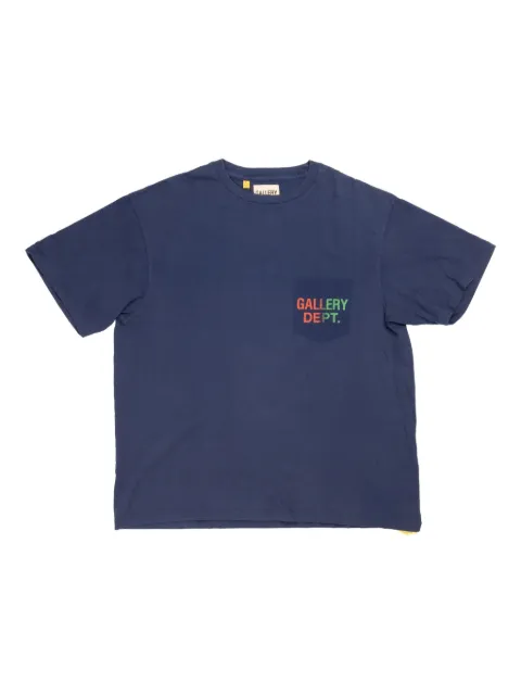 GALLERY DEPT. logo T-shirt Blue BT10303