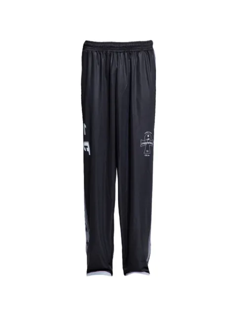 PROTOTYPES logo-print track pants Black PT07PA04USBBLACK