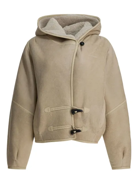 ISABEL MARANT Amiel short shearling jacket Neutrals MA0296FAC3A03I