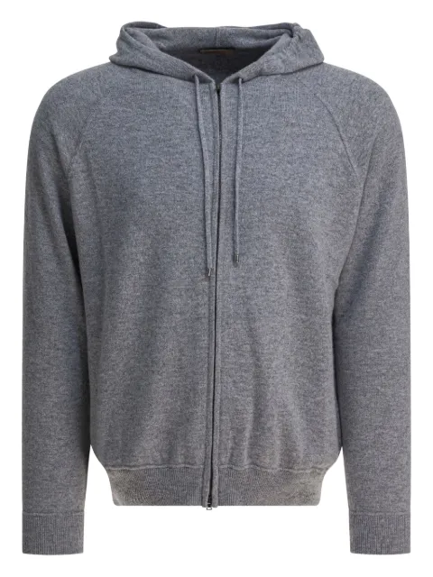Herno hooded zip hoodie Grey MC00045UR710229460
