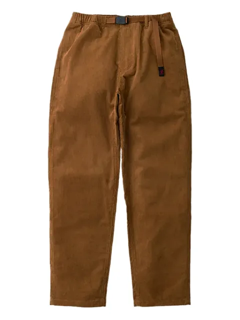Gramicci belt-detail corduroy trousers Brown G5FMP073GM711