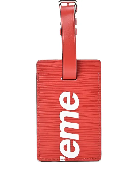Supreme x Louis Vuitton luggage tag set Black SU26077