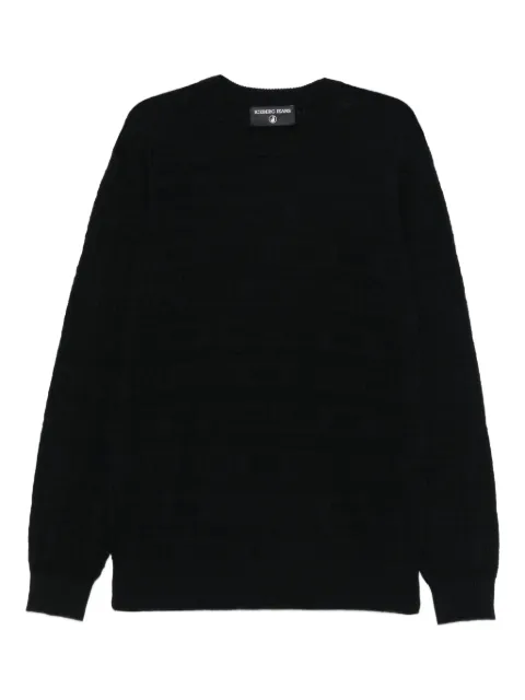 Iceberg crew-neck sweater Black 25IJ1P0A0189016