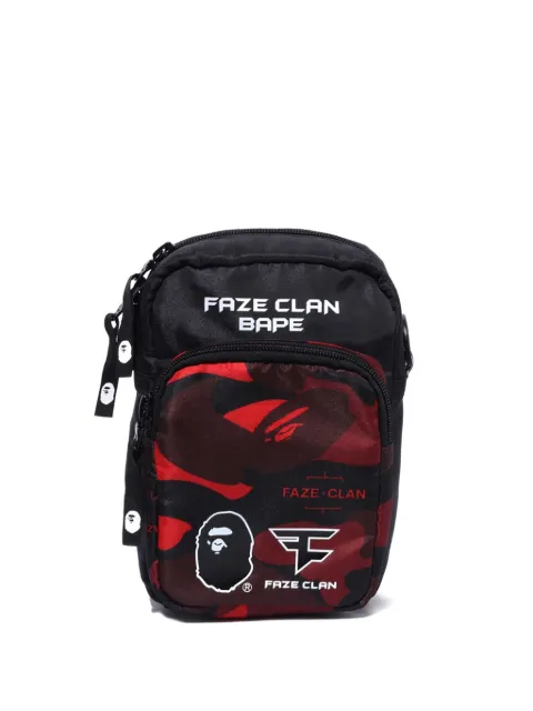 A BATHING APE® camo gadget pouch Black BB8C9DF2