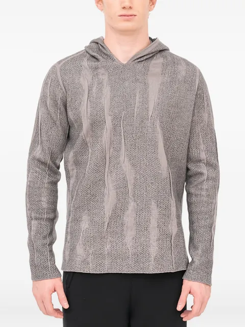 Label Under Construction Lunar hoodie Grey YSW288GOL1FLA1LGDG