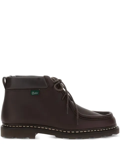 Paraboot Mucy lace-up leather boots Brown 232913