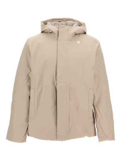 K-Way zip-fastening padded jacket Neutrals K8133DWB2X