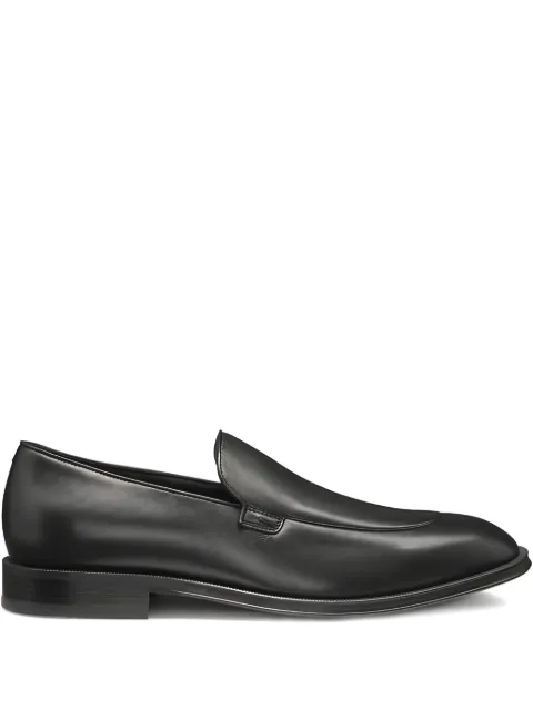 BOSS leather loafers Black 50534049001